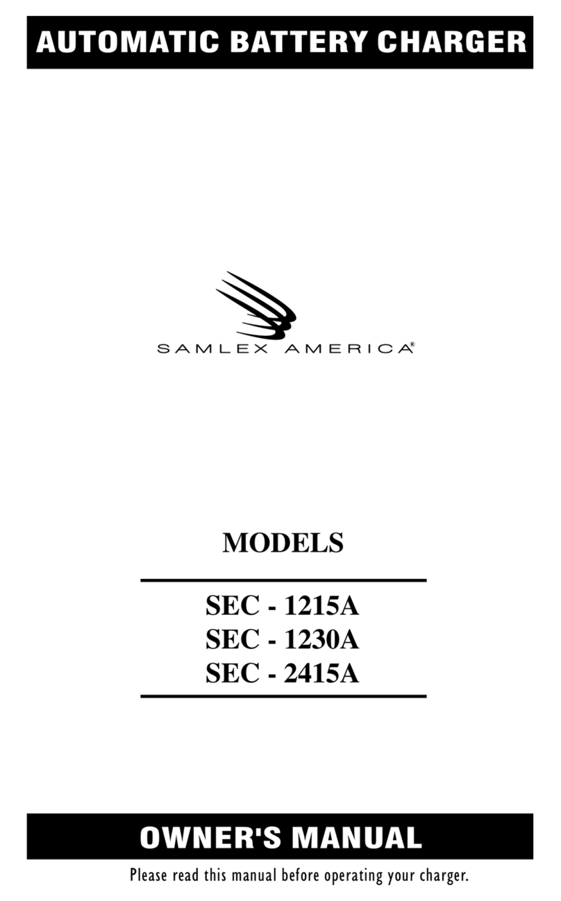 Samlexpower SEC - 1215A owner's manual