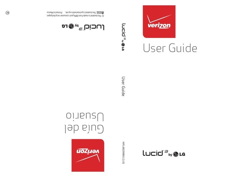 LG Verizon lucid 3 User manual