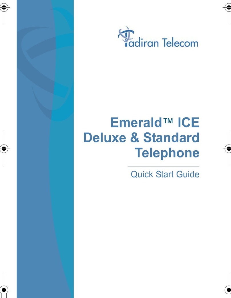 Tadiran Telecom Emerald quick start guide
