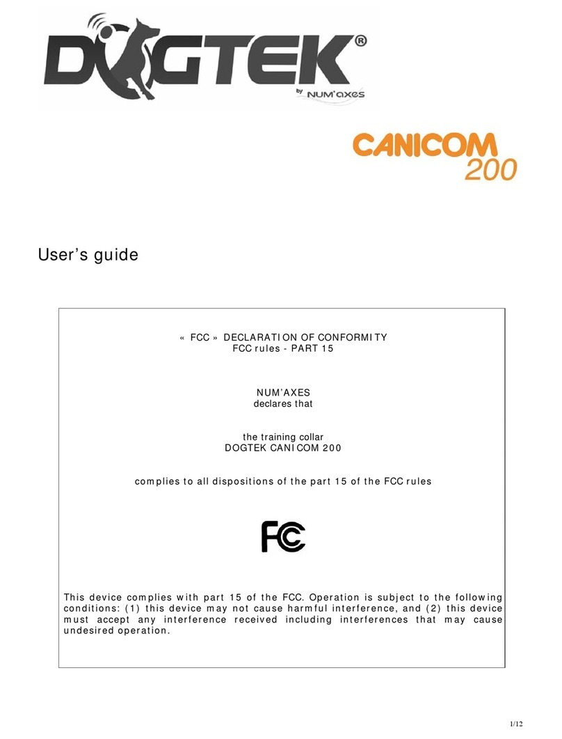 Dogtek Canicom 200 user guide