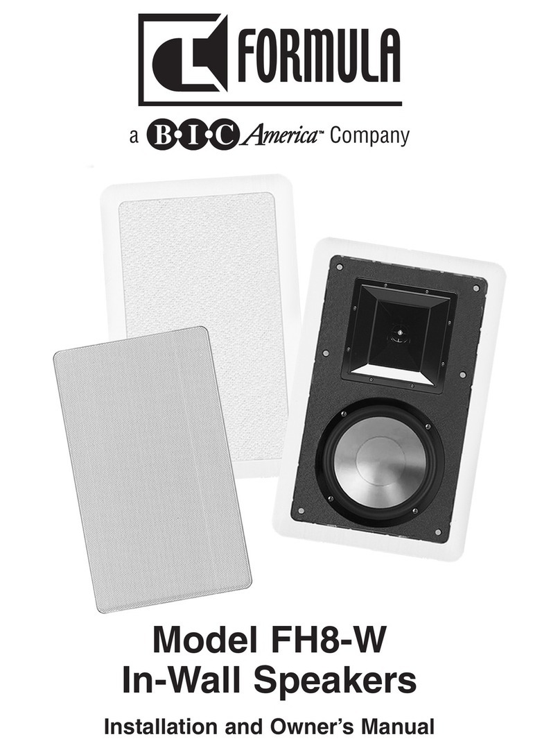 B-I-C America FH8-W Installation instructions