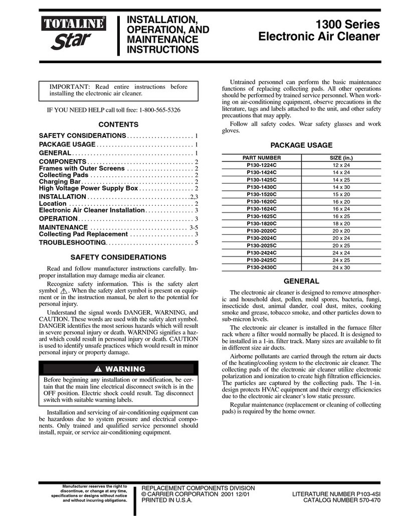 TOTALINE 1300 Series Manual