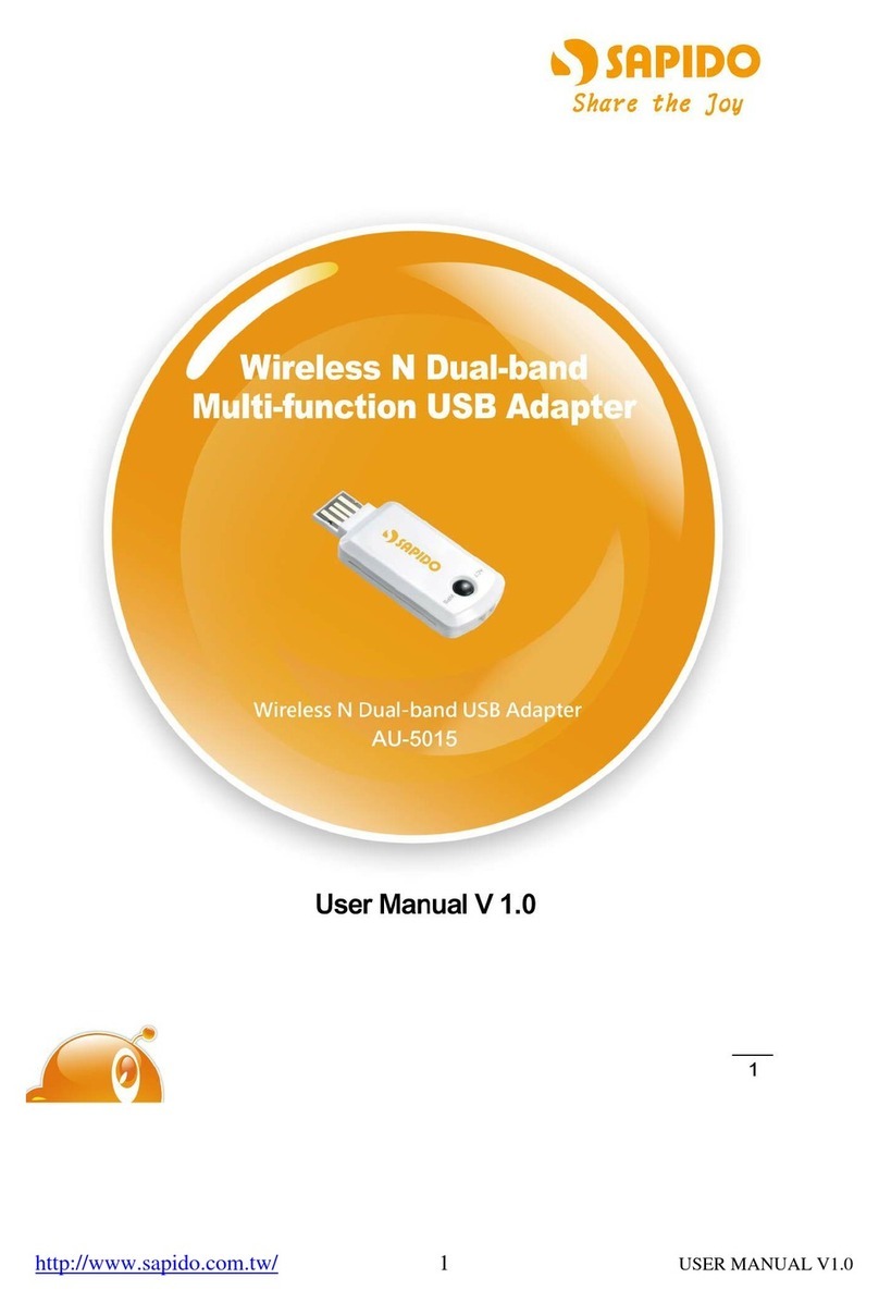 Sapido AU-5015 user manual