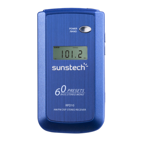 Sunstech RP-D10 operating instructions