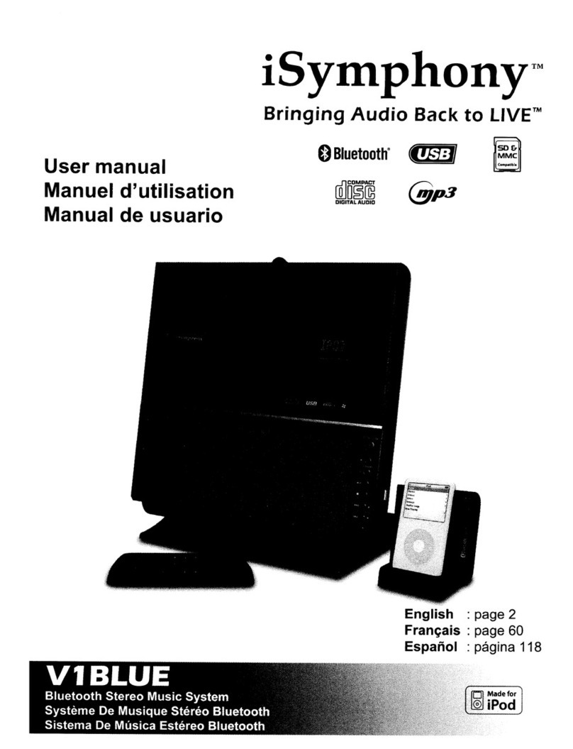 iSymphony V1BLUE User manual