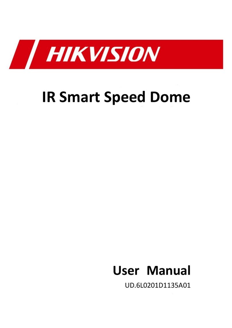 HIK VISION IR Smart Speed Dome User manual HIK VISION IR Smart Speed Dome User manual