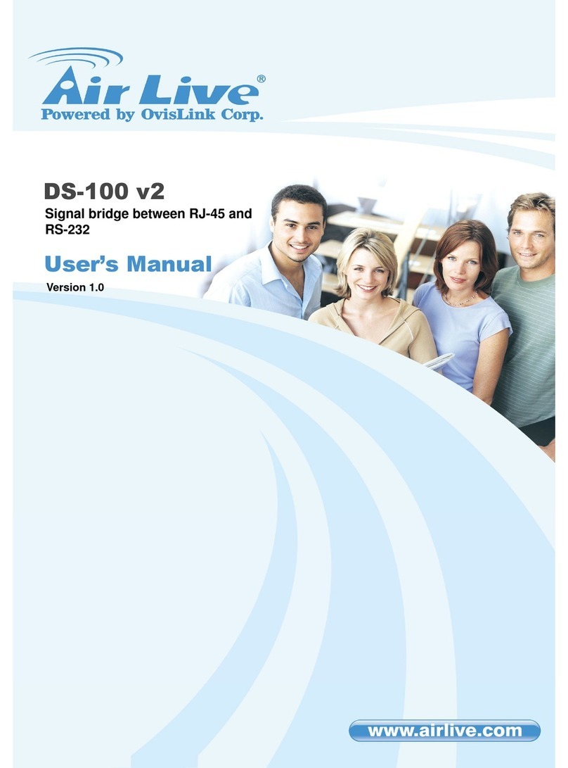 AirLive DS-100 v2 User manual