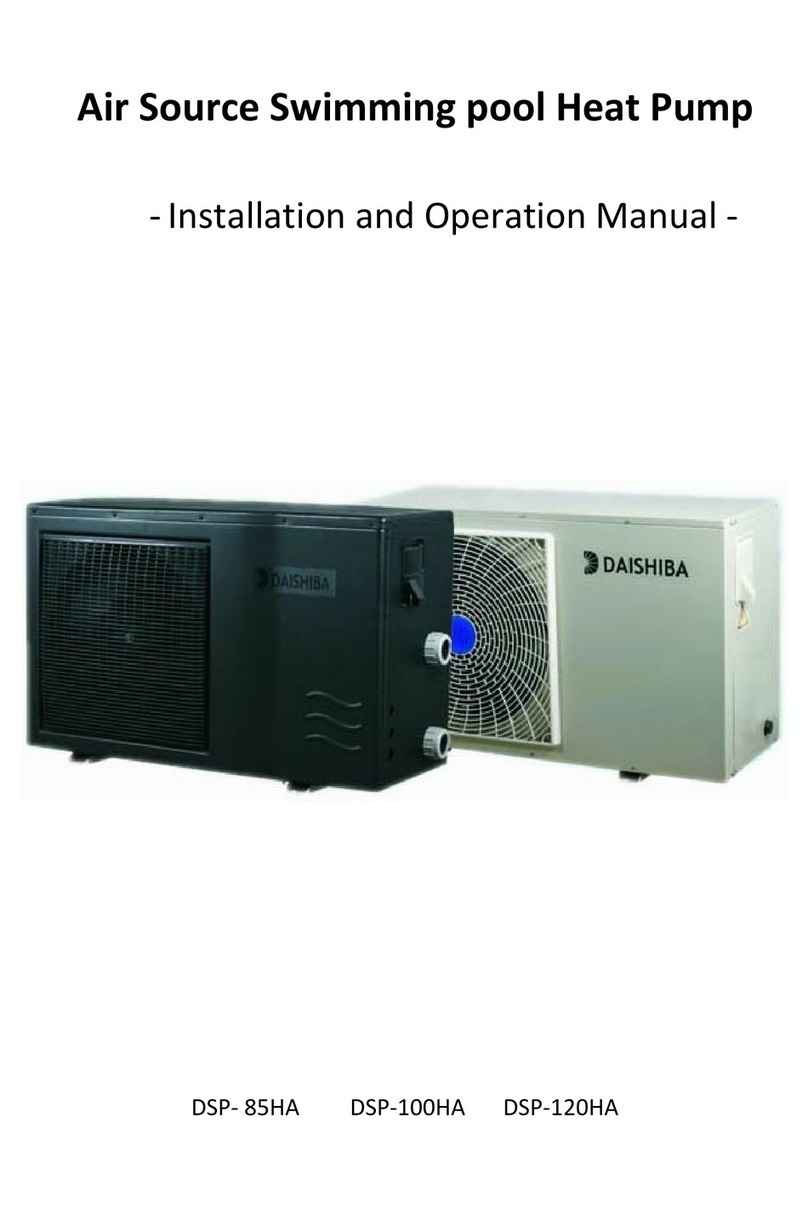 Daishiba DSP? 85HA Installation and operation manual