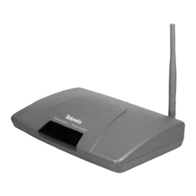Televes 2.4 GHz Audio / Video Transmitter & Receiver user manual