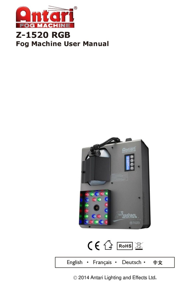 Antari Z-1520 RGB user manual