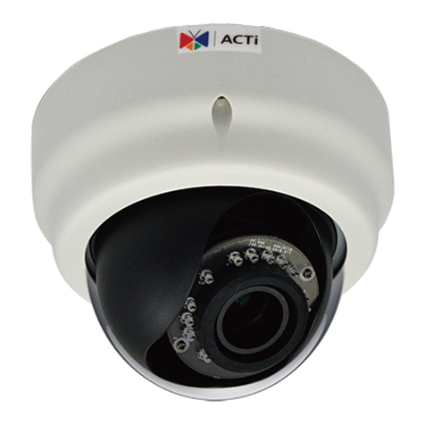 ACTi D61A User manual