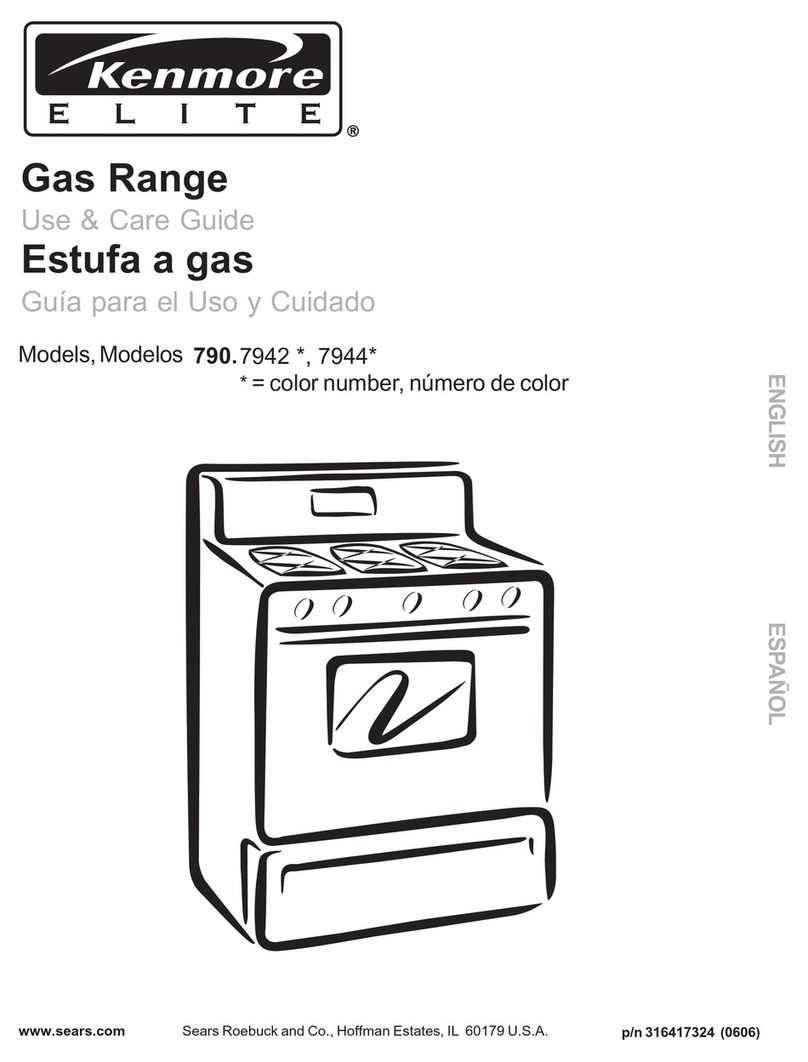 Kenmore 790.7942 Use & care guide