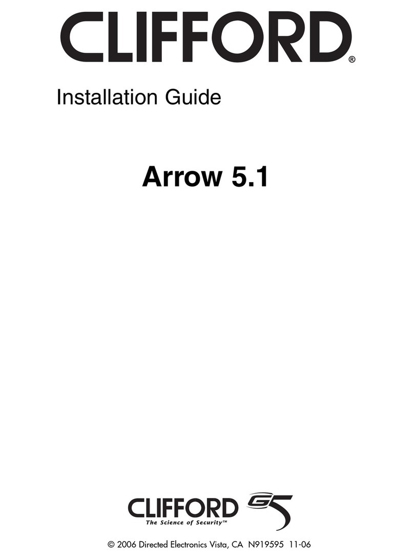 Clifford Arrow 5.1 User manual Clifford Arrow 5.1 User manual