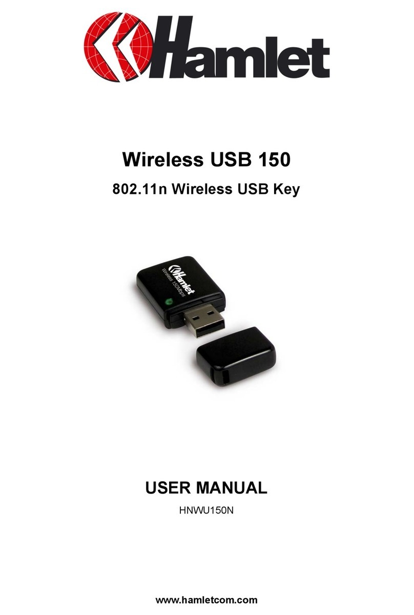 Hamlet Wireless USB 150 user manual