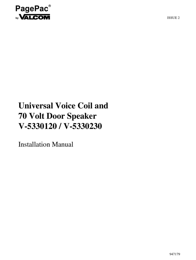 PagePac V-5330120 User manual