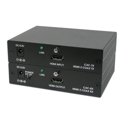 Cypress CAC-TX Operation manual