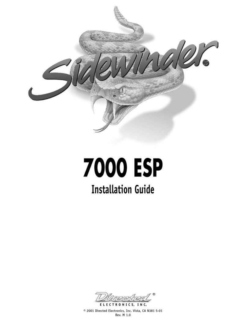Sidewinder 7000 ESP installation guide