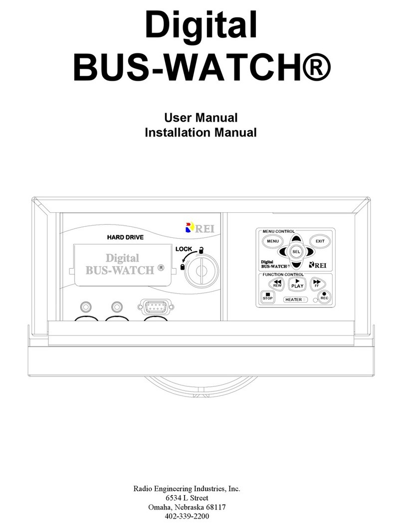 Radio Engineering Industries Digital BUS-WATCH user manual