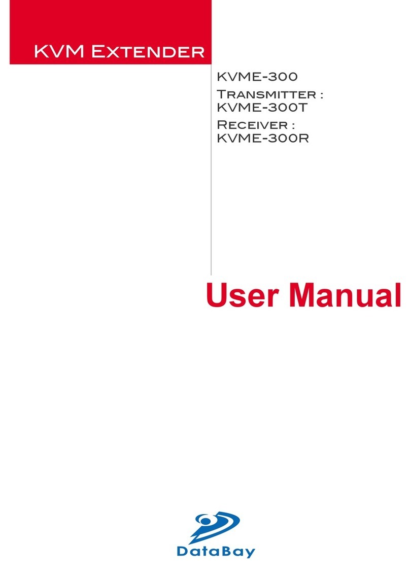 DataBay KVME-300 User manual