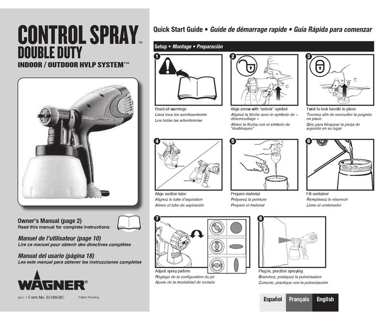 WAGNER CONTROL SPRAY User manual