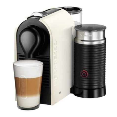 Nespresso My Machine user manual