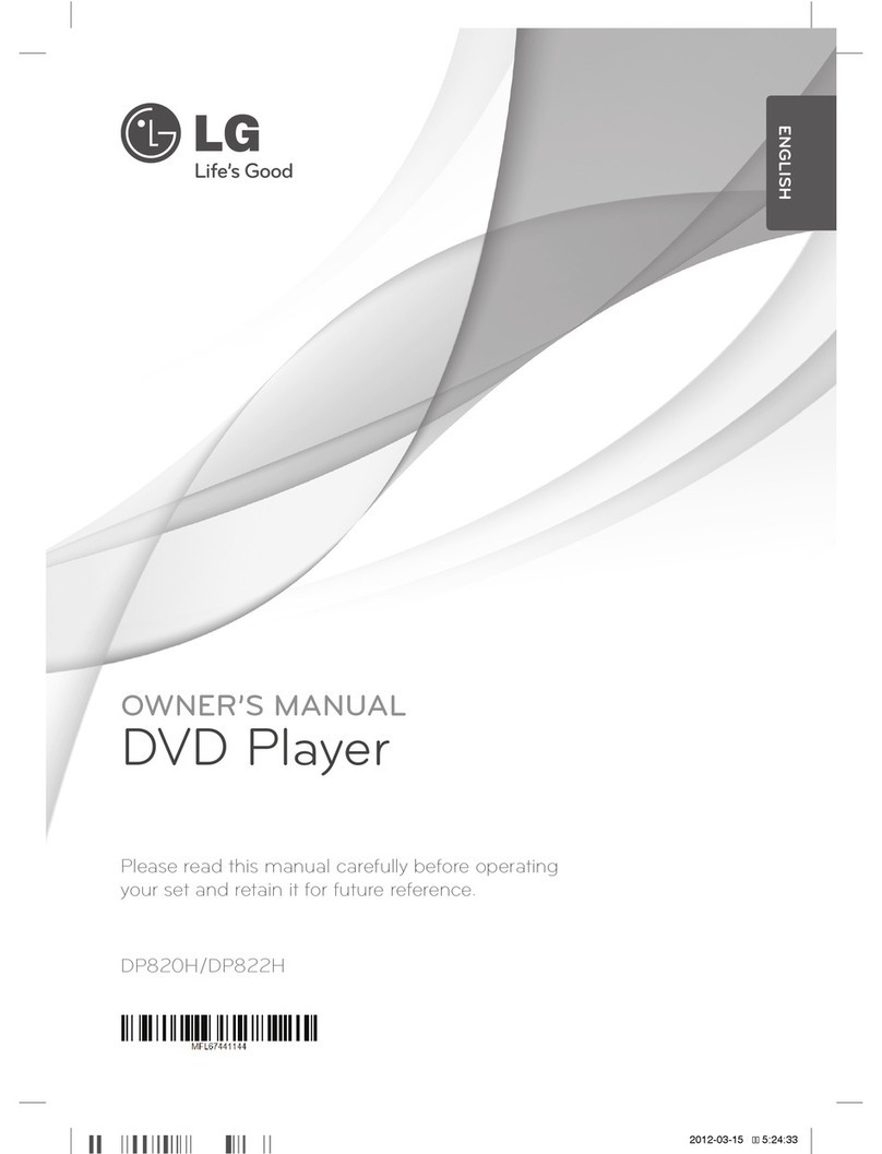 LG DP820H owner's manual