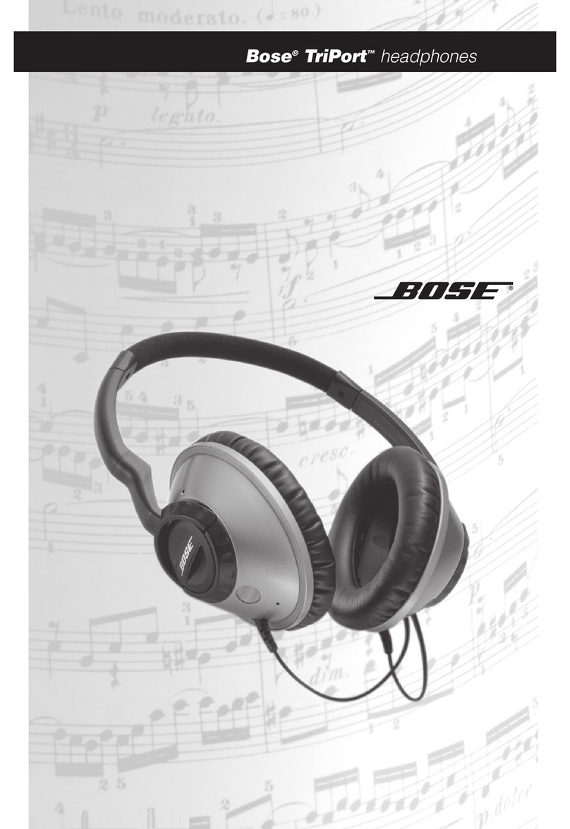 Bose TriPort user manual