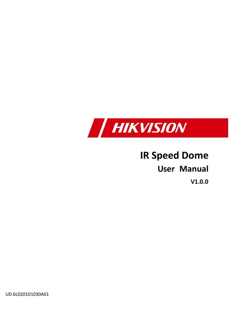 HIK VISION IR Network Speed Dome User manual