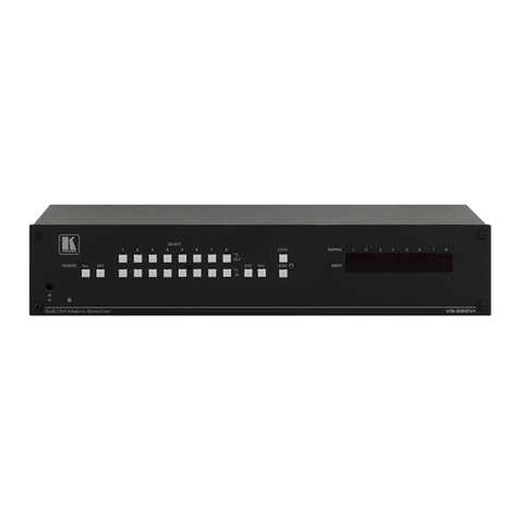 Kramer VS-88DVI user manual
