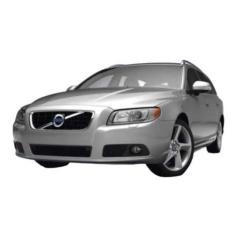 Volvo XC70 - ANNEXE 808 owner's manual
