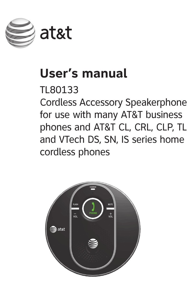 AT&T TL80133 user manual