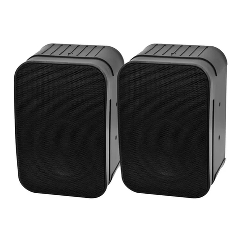 Omnitronic Passive speaker-systems User manual