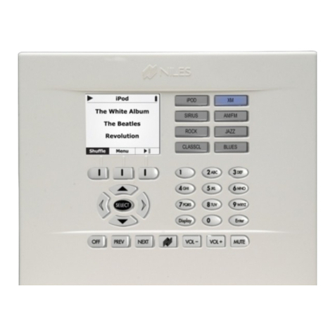 Niles ICS User manual