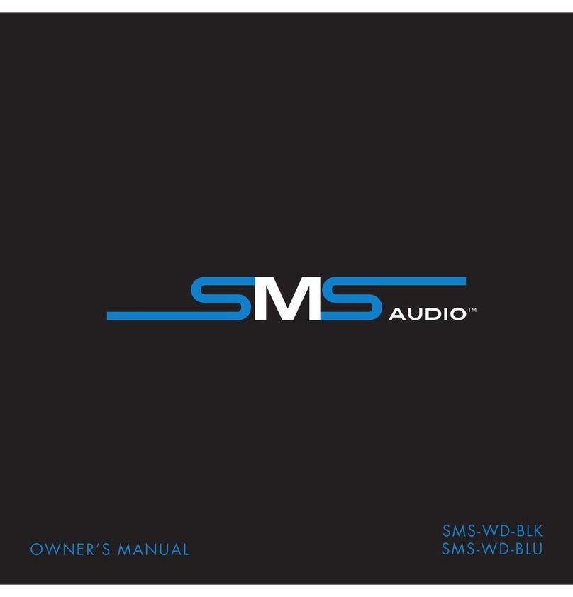 SMS Audio SMS-WD-BLK User manual