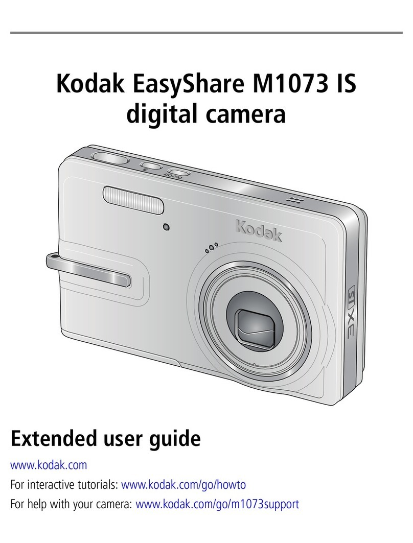 Kodak EasyShare M1073 IS Extended user guide