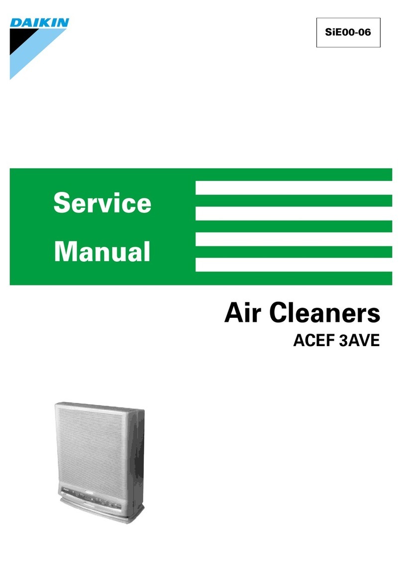 Daikin ACEF 3AVE User manual