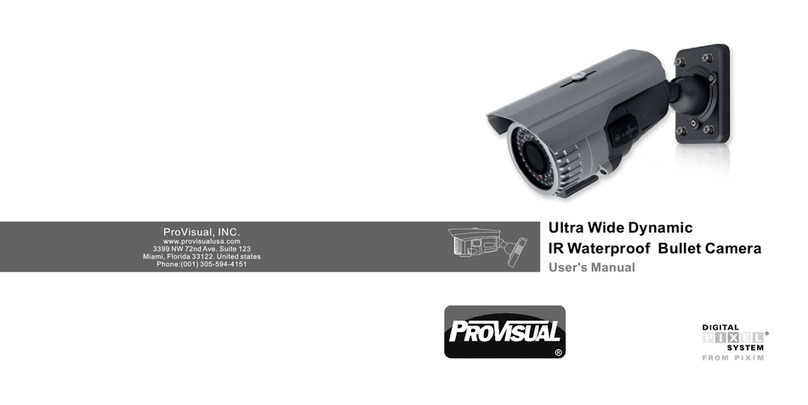 ProVisual CB-2085IR-WDR User manual