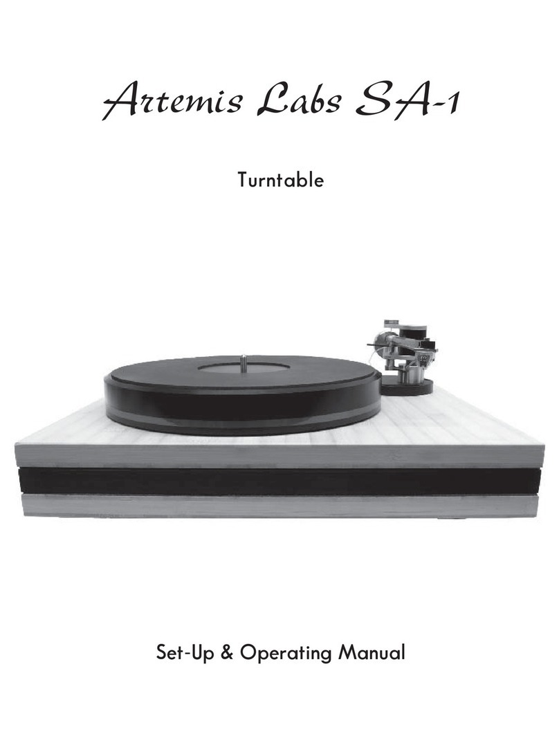 Artemis Labs SA-1 Set-up & operating manual