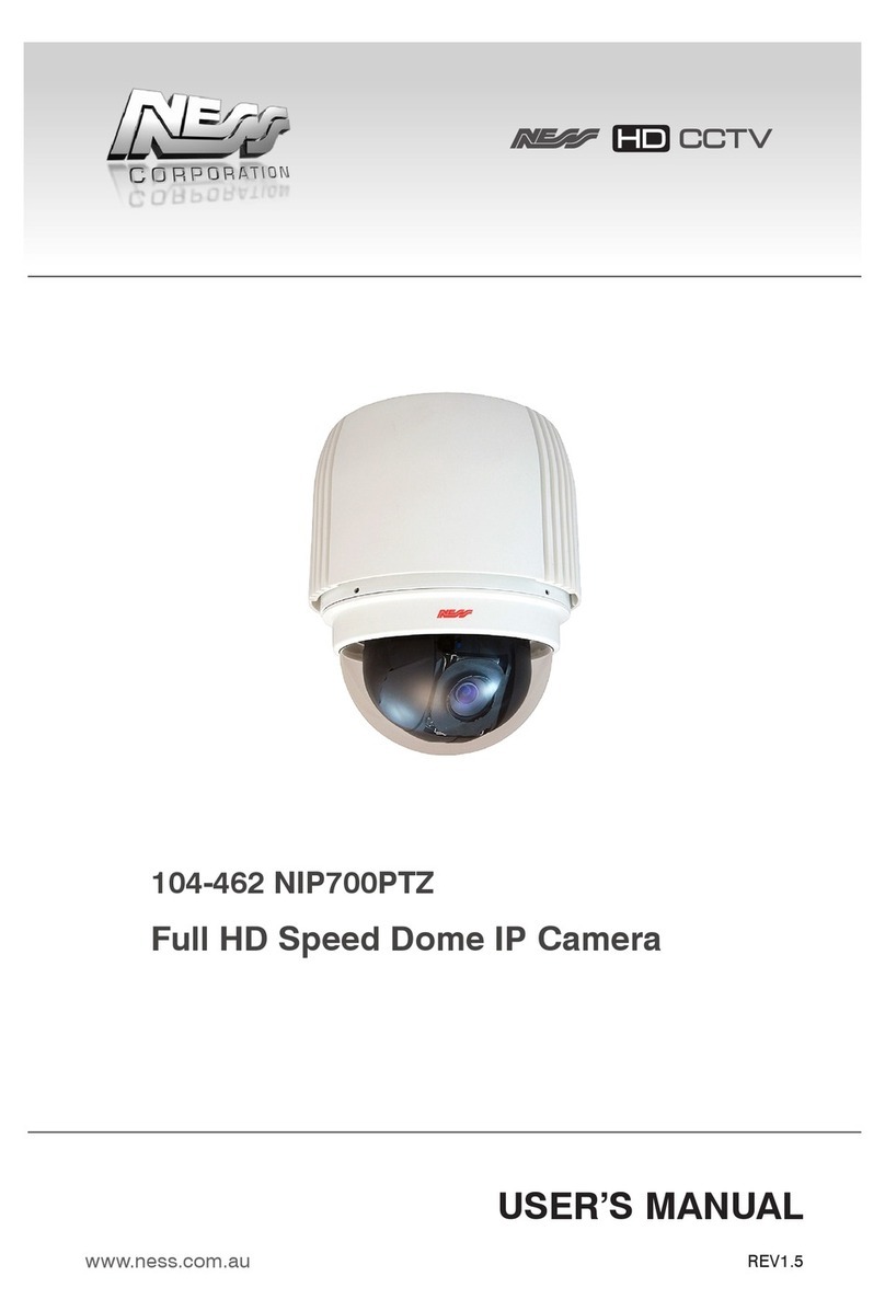 Ness 104-462 NIP700PTZ User manual