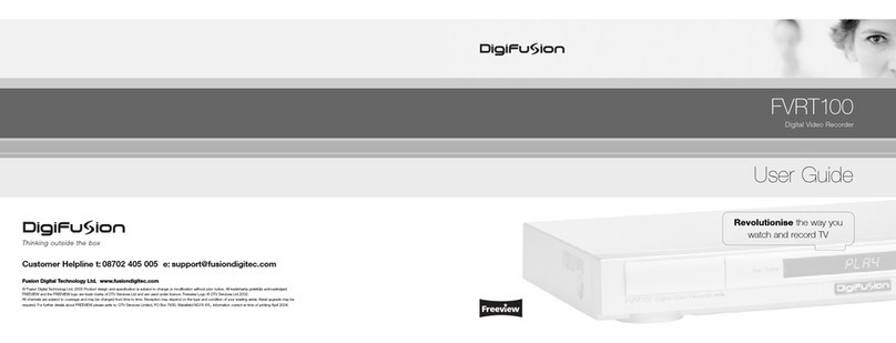 DIGIFUSION FVRT100 User manual