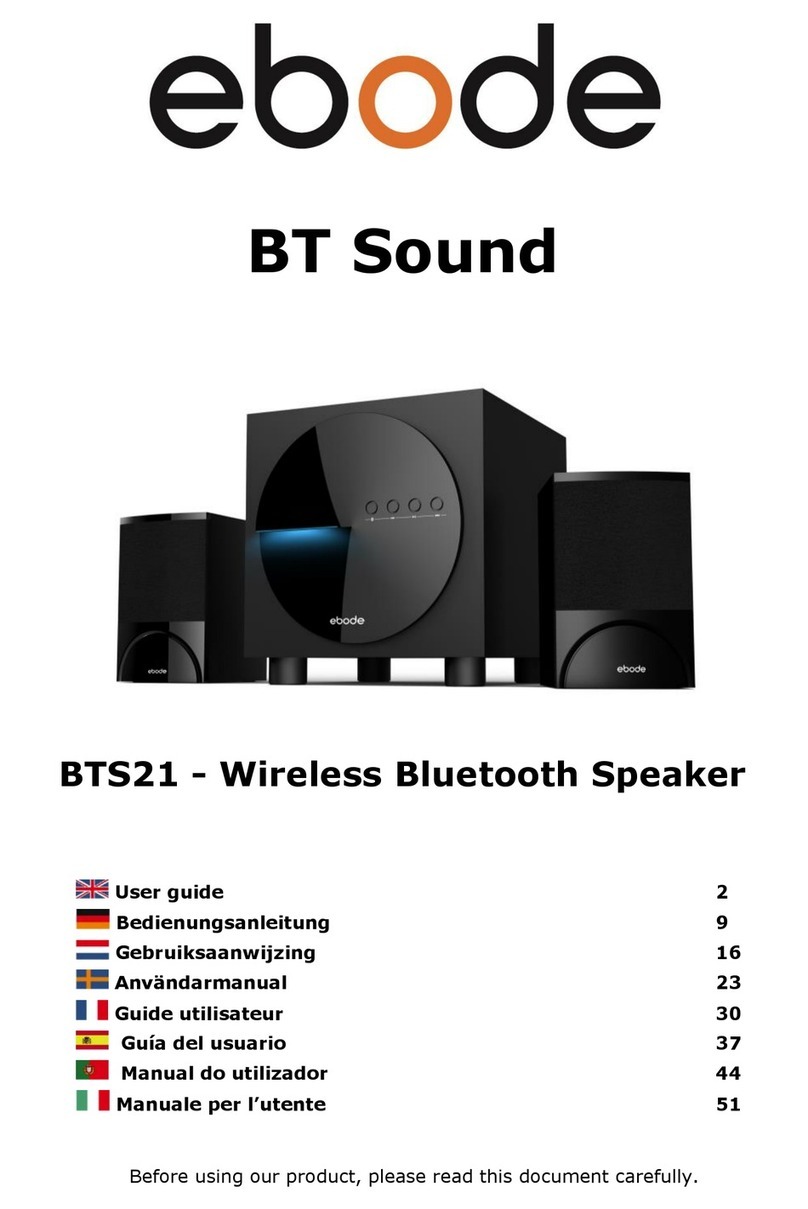 Ebode BTS21 user guide