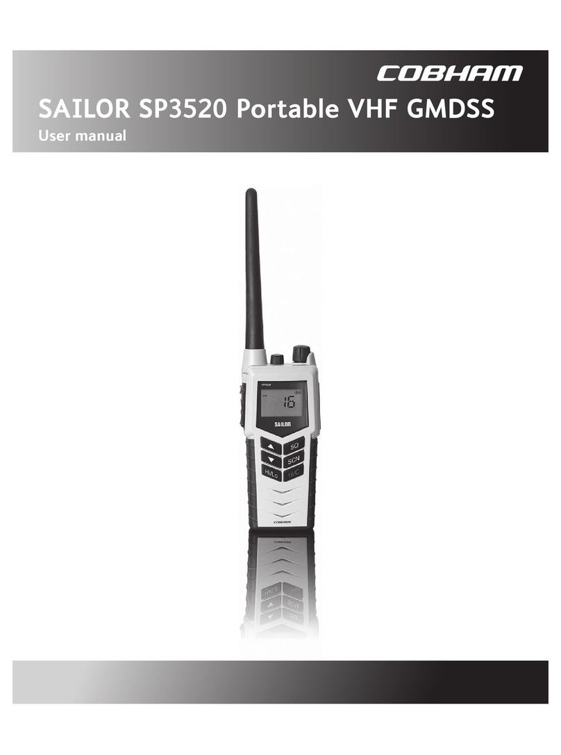 COBHAM SAILOR SP3520 user manual