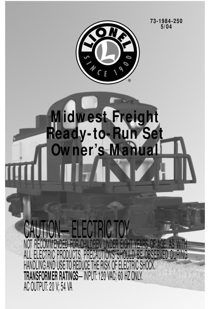 Lionel Midwest FreightReady-to-Run Set owner's manual