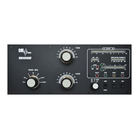 OM POWER OM4000 HF User manual