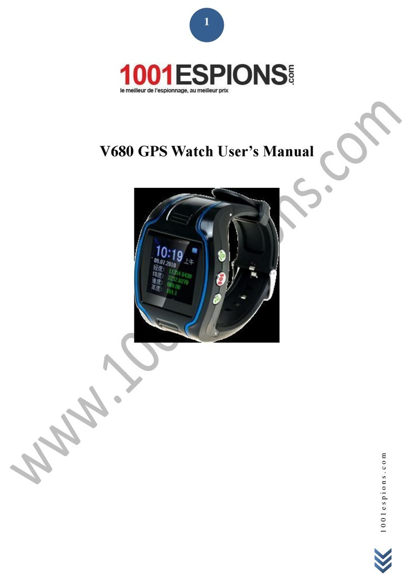 1001Espions V680 user manual