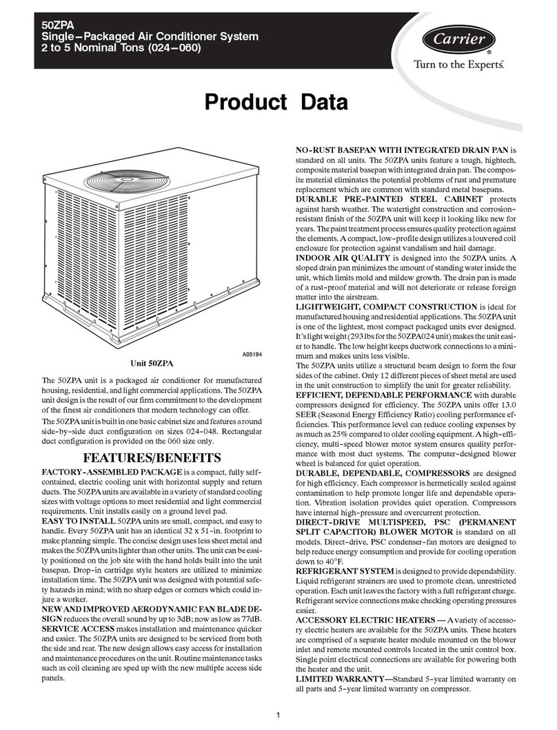 Carrier Base 50ZPA Operation manual Carrier Base 50ZPA Operation manual
