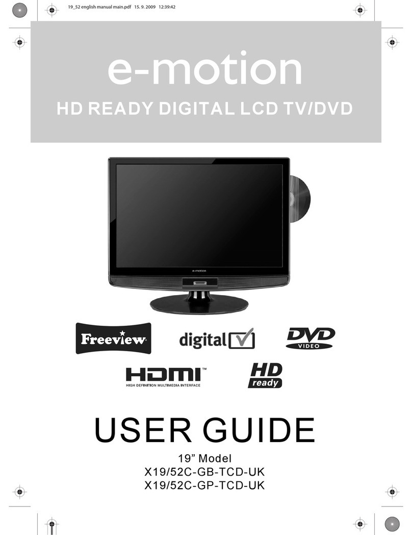 e-motion X19/52C-GB-TCD-UK User manual