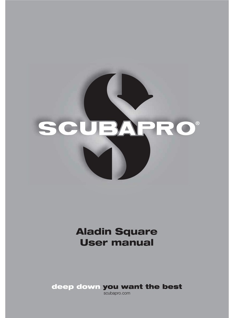 SCUBAPRO-UWATEC Aladin Square User manual SCUBAPRO-UWATEC Aladin Square User manual