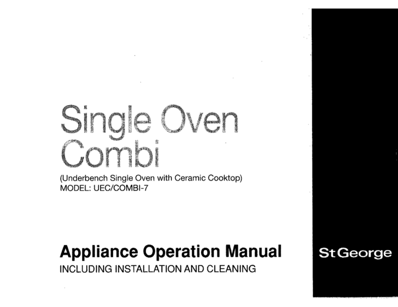 St George UEC/COMBI-7 Operation manual