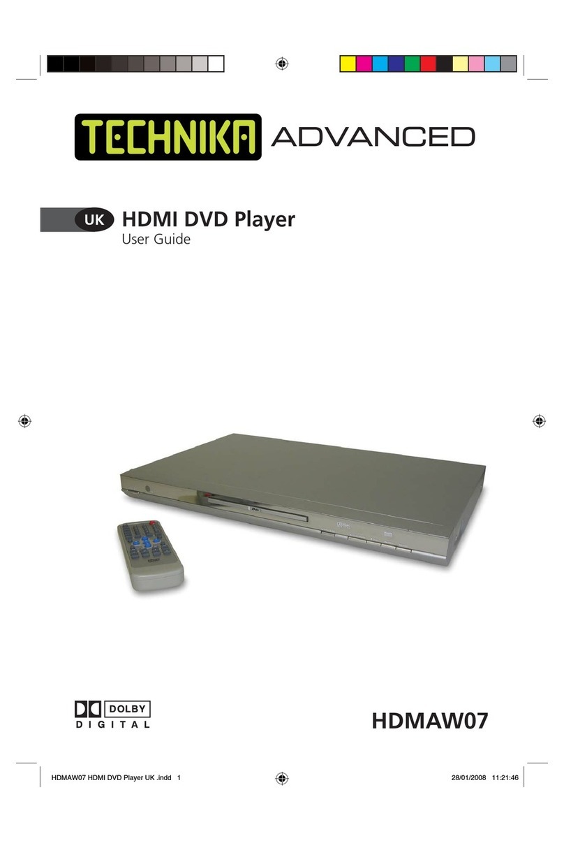 Technica Advanced HDMAW07 user guide